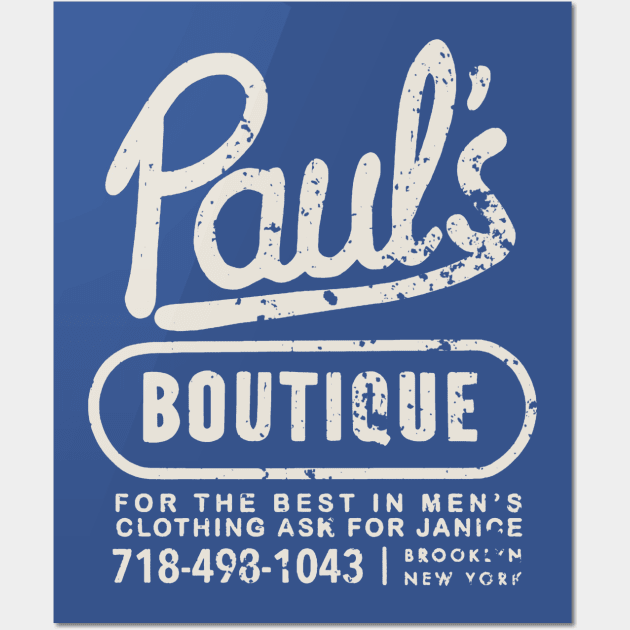 pauls boutique Wall Art by sandolco
